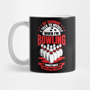 Funny Bowling Player Game Sport Bowler Gift Mug